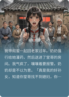 带闺蜜回老家过年，奶奶却把她送进了堂哥的房间